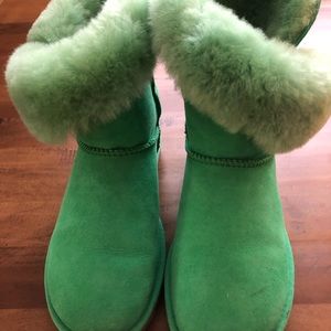 Green UGGS, as new